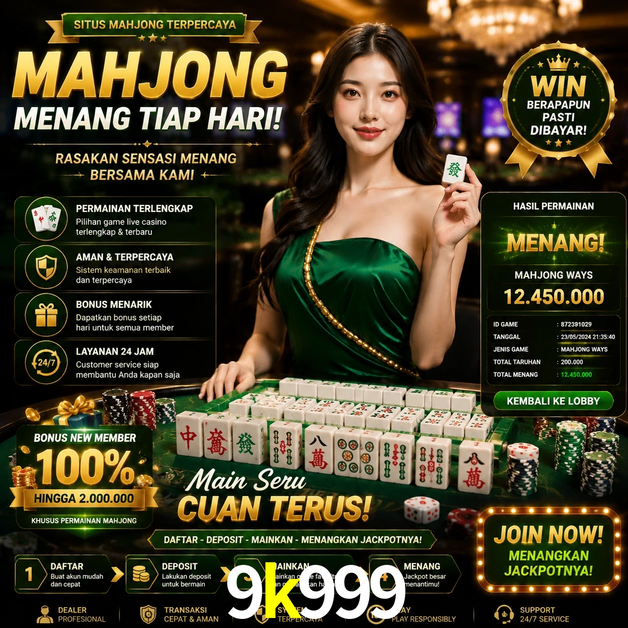 Cashback VIP 9k999 - reembolso semanal